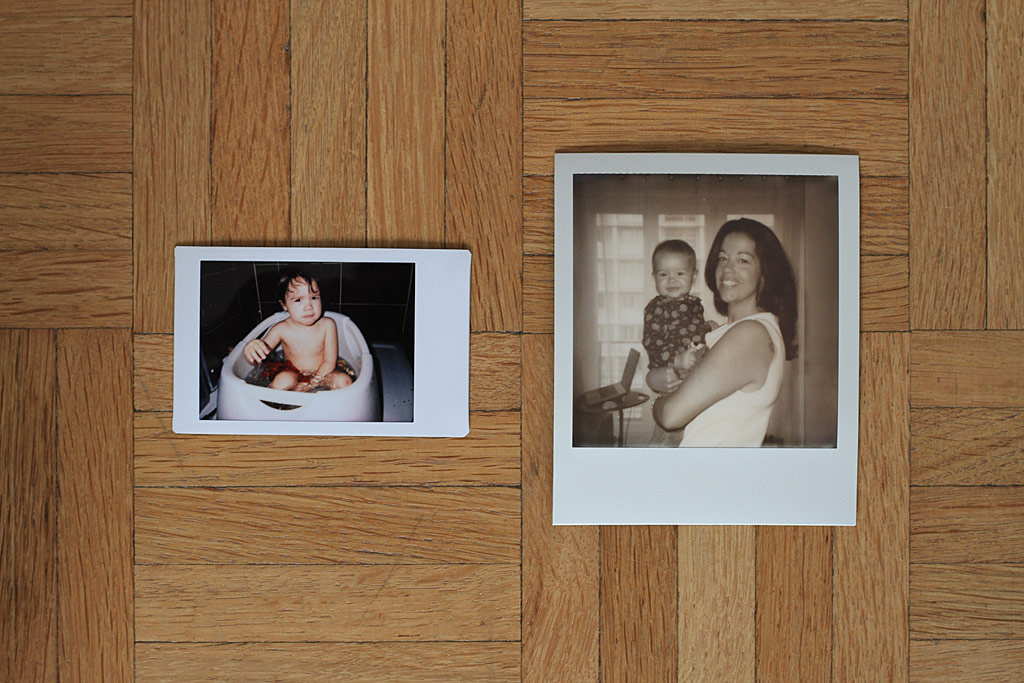 Photo Instax Mini et Photo Impossible Polaroid