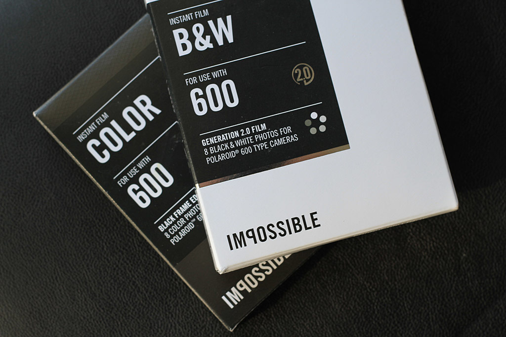 Film Impossible 600 pour appareil Polaroid