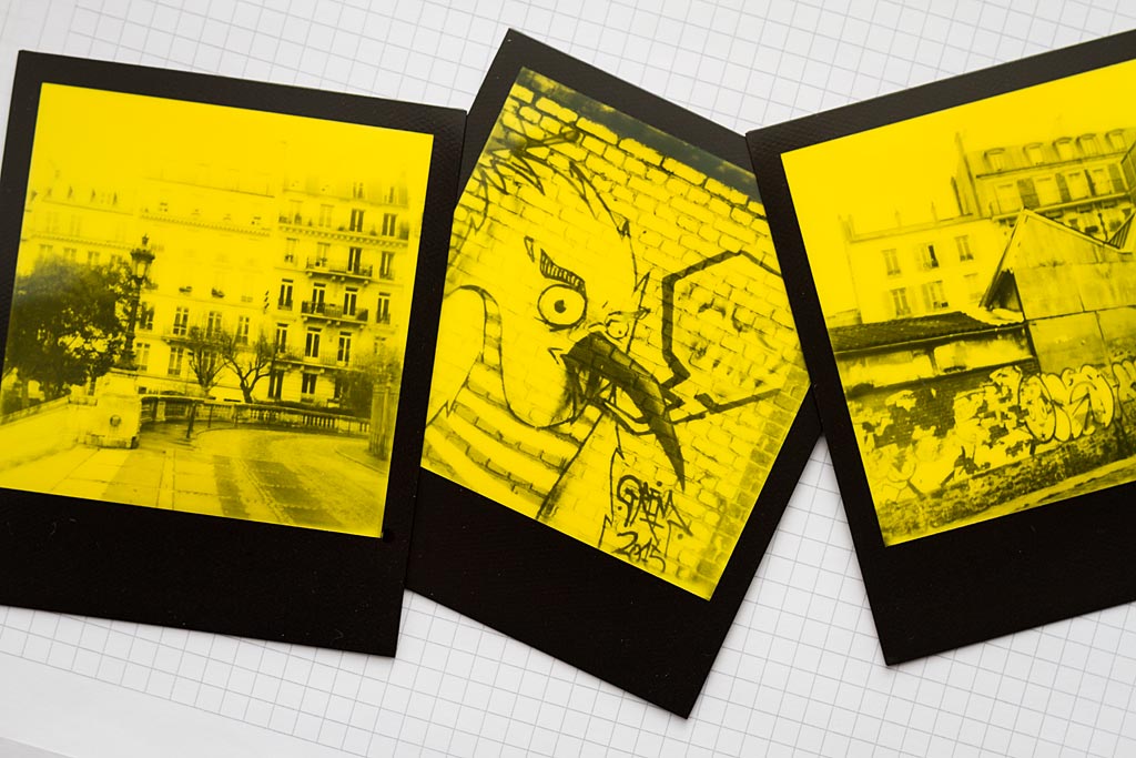 Quelques photos faites avec l'appareil I-1 et le film Third Man Records d'Impossible Project