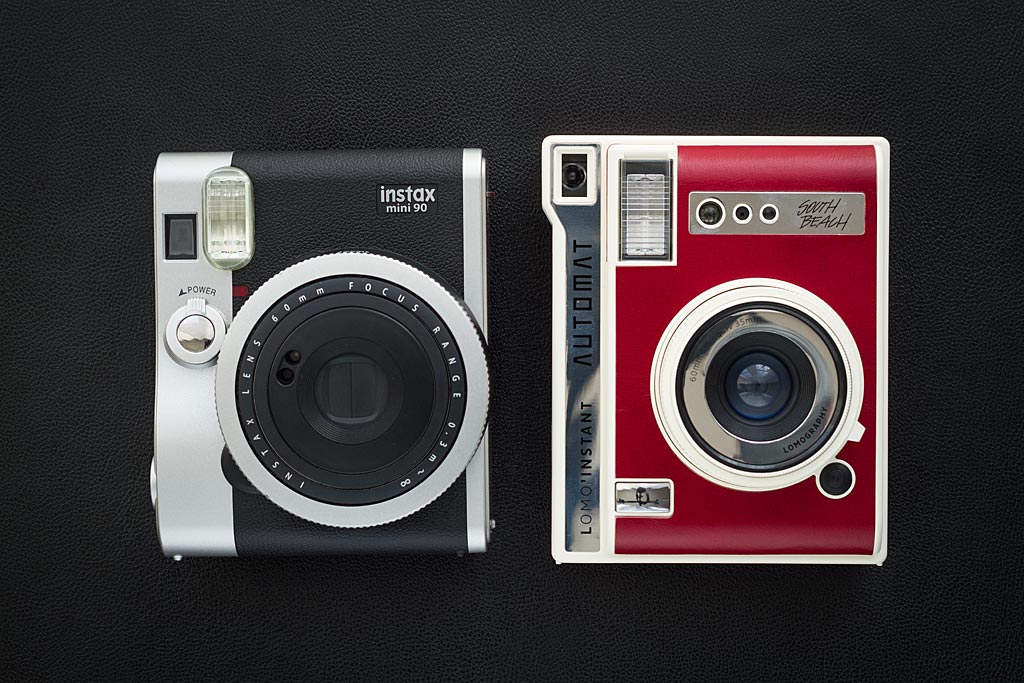 Instax Mini 90 Neo Classic VS Lomo'Instant Automat