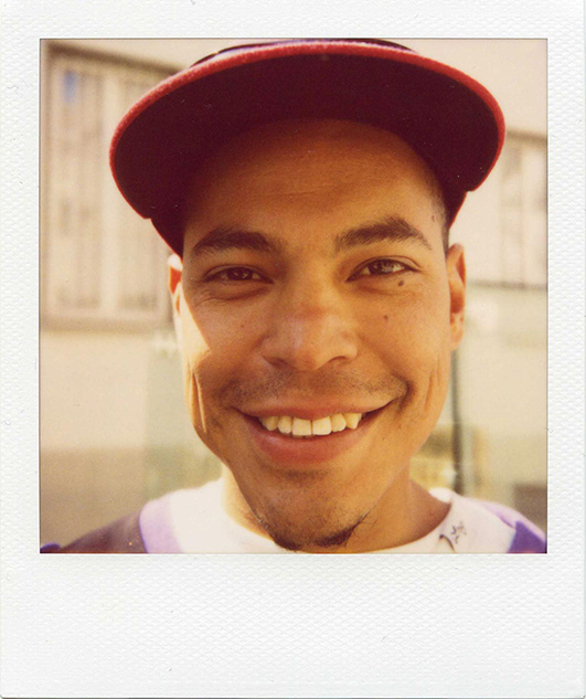 Polaroid portrait, photo Florent Dudognon