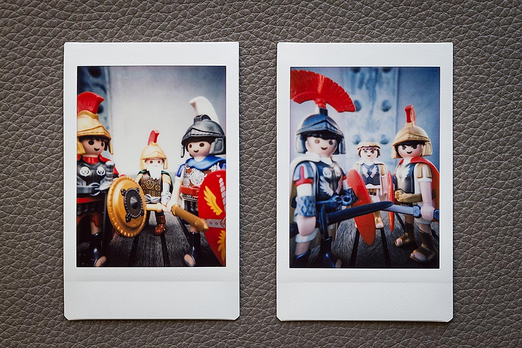 Deux petites scènes faites avec le Lomo Instant Automat Glass, peut-être le meilleur appareil photo "polaroid" fonctionnant avec le film Instax Mini.