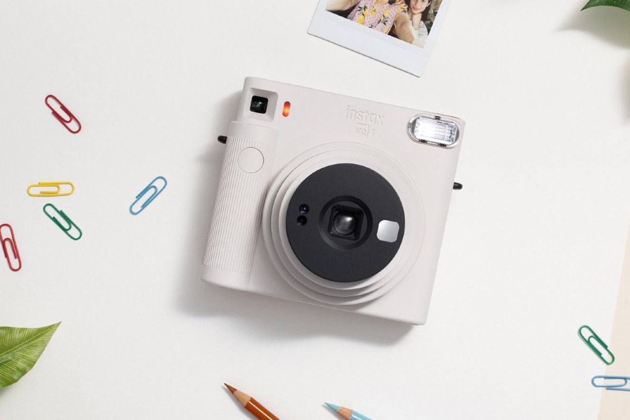 Fujifilm – Instax Square Sq1 Hybride, Caméra Photo Instantanée