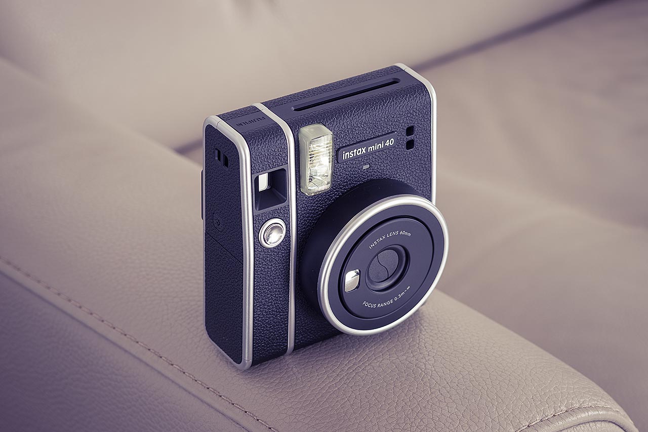 Appareil Photo Instantané Fujifilm Instax Mini 40 - Noir