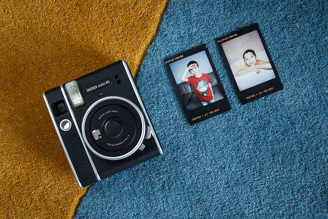 Comme toujours, le format Instax Mini est idéal  pour composer de petits portraits