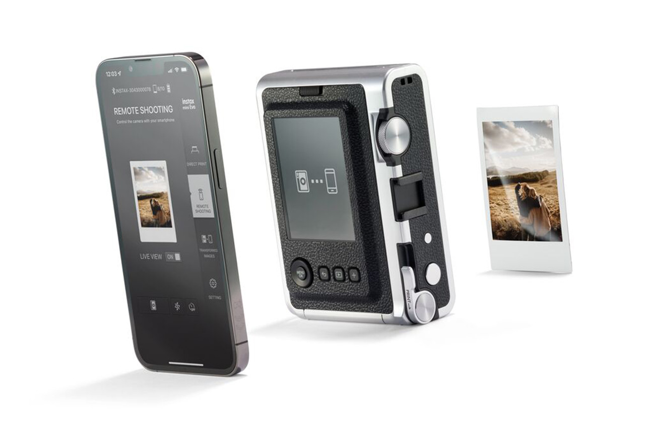 L'Instax Mini Evo permettra d'imprimer ses meilleures photos, mais aussi de les transférer sur son smartphone.