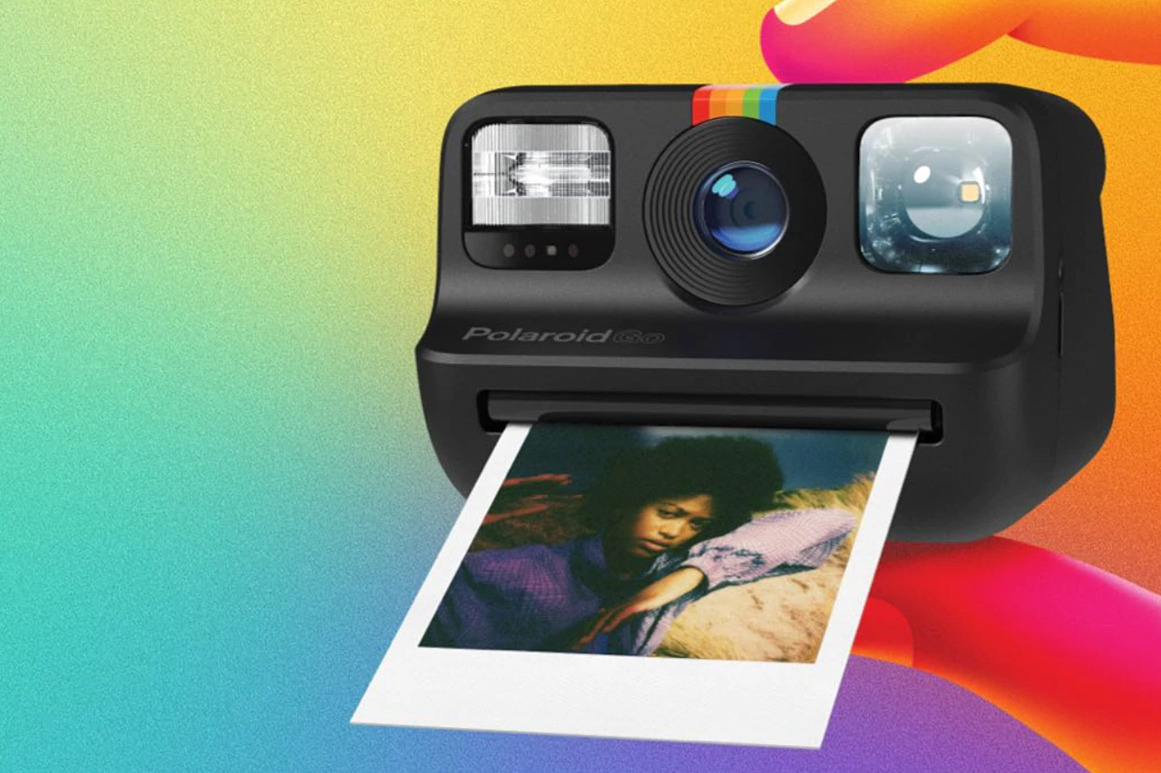 POLAROID Appareil photo Instantané Go Black pas cher 